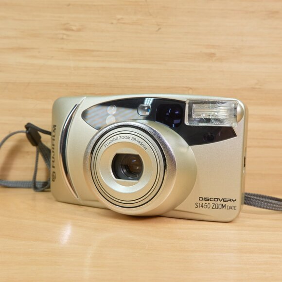 Fujifilm Discovery S1450 Zoom Date / 35mm Film Camera / Point and Shoot / Tested - Picture 2 of 9